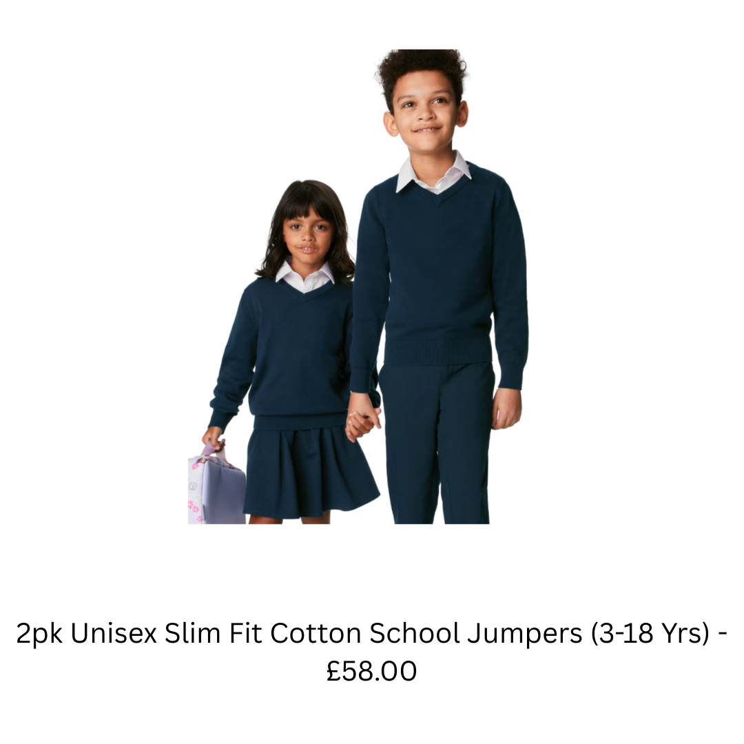 Marks and Spencer School Uniform